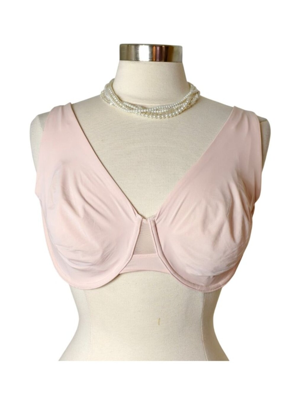 Modern Movement 38DDD Blush Pink Full Coverage U curve Minimizer Underwire 38F